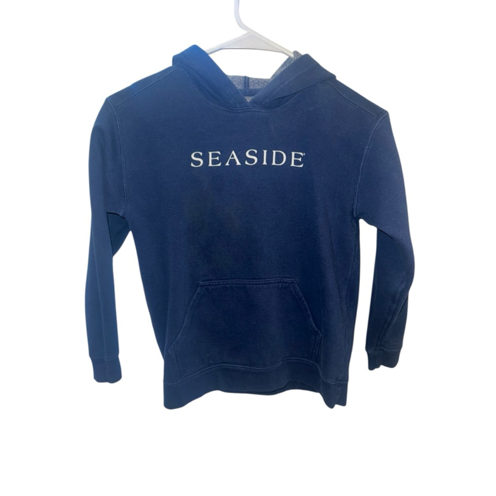 Youth Seaside Hoodie M Navy Gray